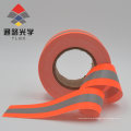 Flame Resistant and Retardant Warning Reflective Fabric Tape